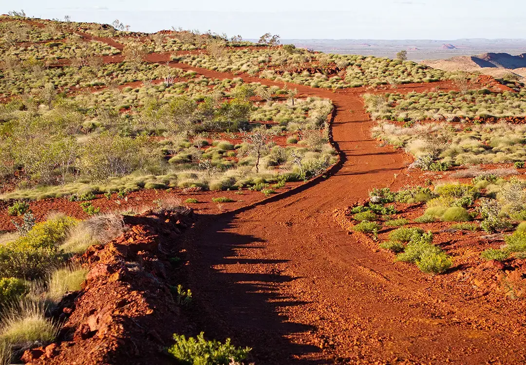 exploration dirt track Pilbara